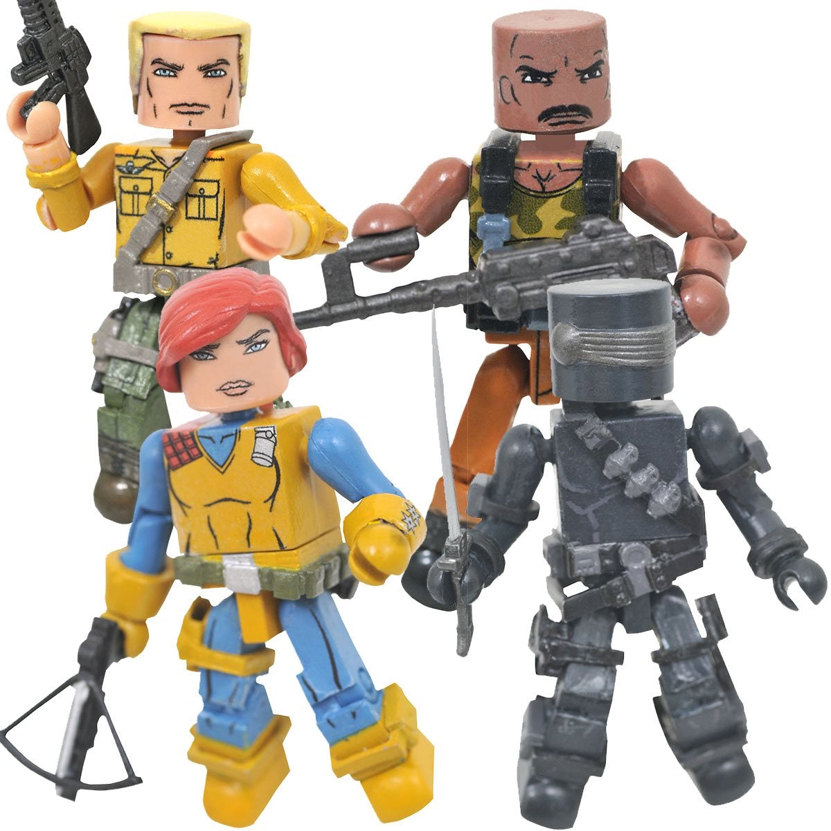 GI Joes Mini Mates Mini-Figures Series 1 Box Set - Baller Collectables
