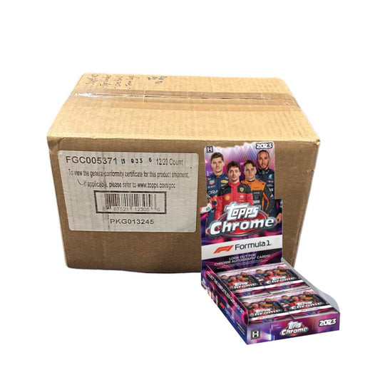 2023 Topps Chrome Formula-1 Hobby Case