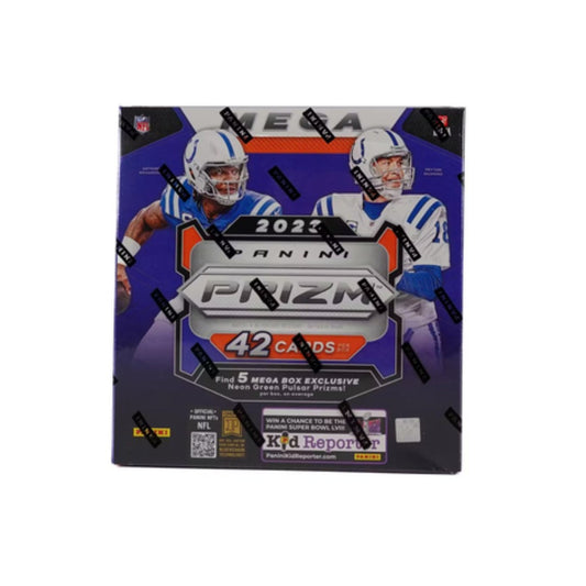 2023 Panini Prizm NFL Football Mega Box (Green Pulsar Prizms)