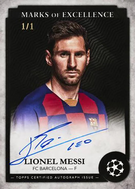 2024-25 Topps Chrome Club Competitions Soccer - HOBBY Box