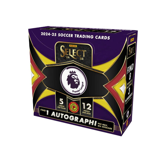 2024-25 Panini Select EPL Soccer International Hobby Box