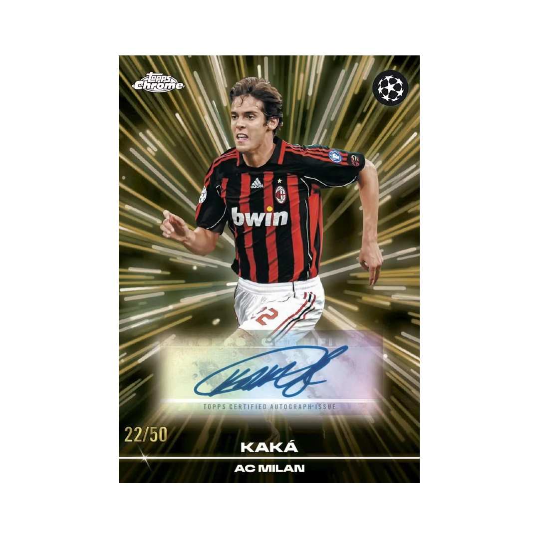 2025-26 Topps Chrome UEFA Club Competitions Soccer Hobby Box