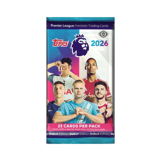 2025-26 Topps Premier League Soccer Hobby Pack