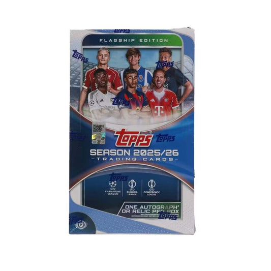 2025-26 Topps UEFA Club Competitions Soccer Hobby Case