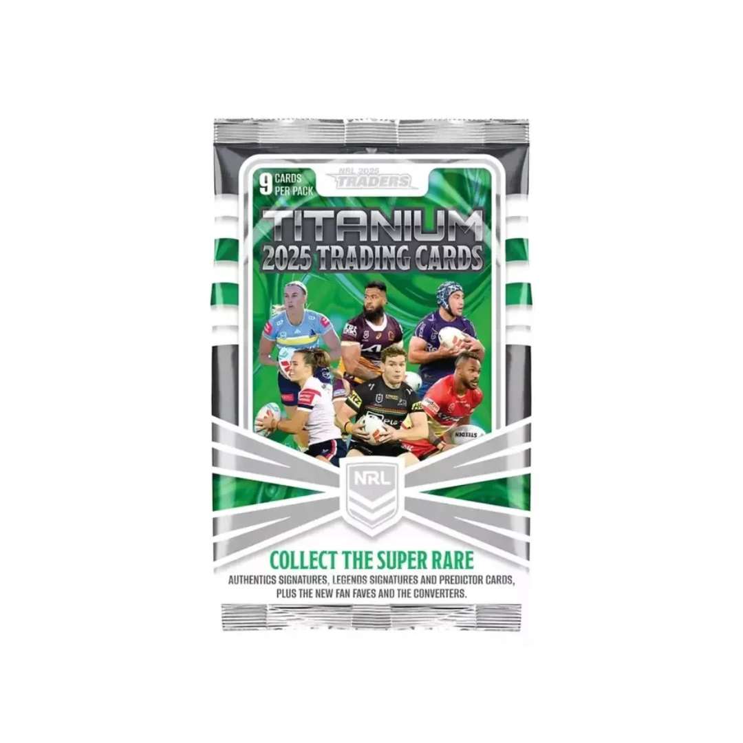 2025 NRL Traders Titanium HOBBY Box
