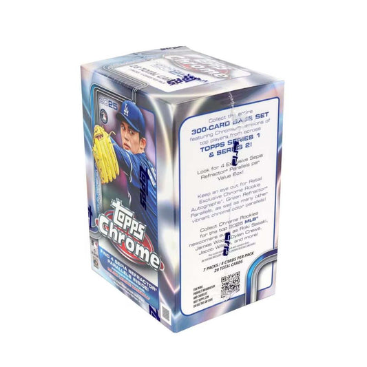 2025 Topps Chrome Baseball Blaster Box