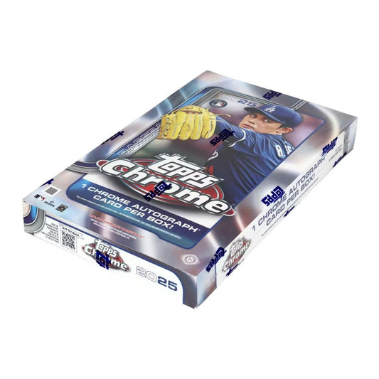 2025 Topps Chrome Baseball Hobby Box
