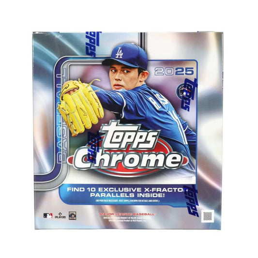 2025 Topps Chrome Baseball Mega Box
