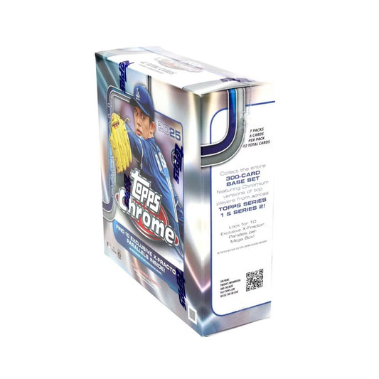 2025 Topps Chrome Baseball Mega Box
