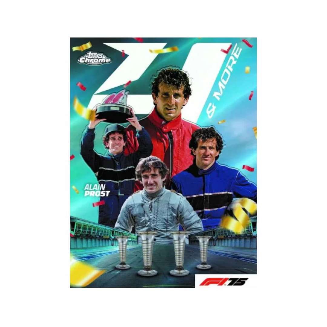 2025 Topps Chrome Formula-1 Hobby Box