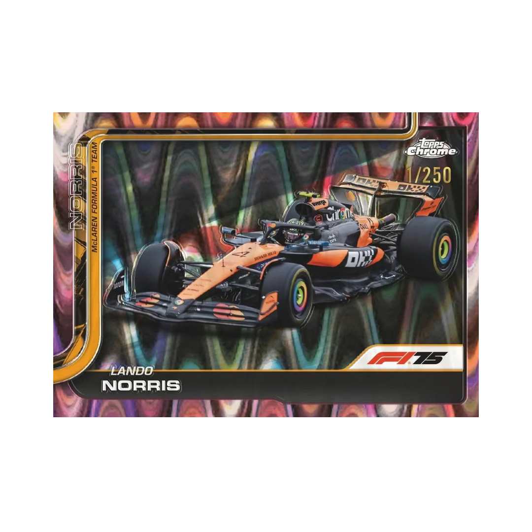 2025 Topps Chrome F1 Formula 1 6-Pack Blaster Box