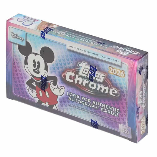 2026 Topps Disney Chrome Hobby Box (pre-order)