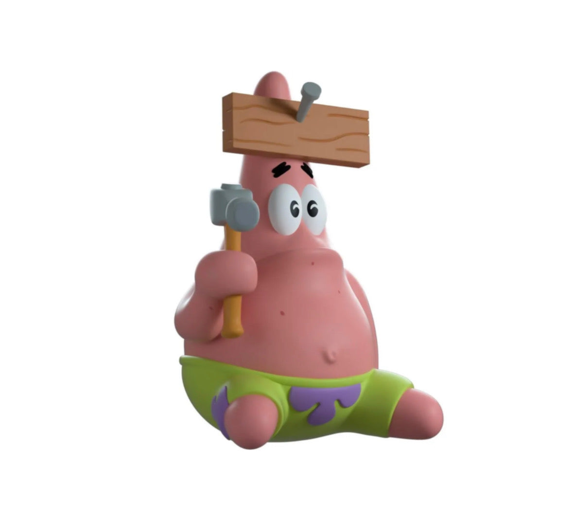 YouTooz SpongeBob SquarePants Nail in Head Patrick Vinyl Figure #16 - Baller Collectables