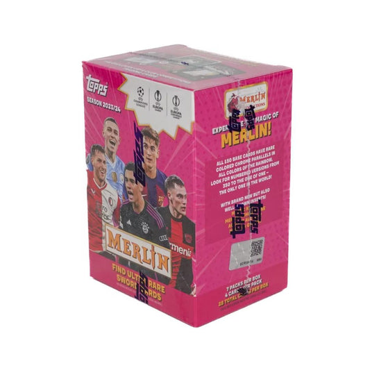 2023-24 Topps UEFA Merlin Soccer Chrome Blaster Box