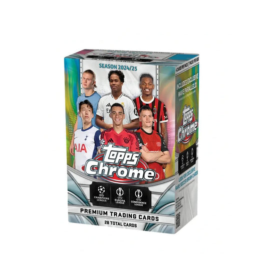 2024-25 Topps Chrome Club Competitions Soccer - Value Box