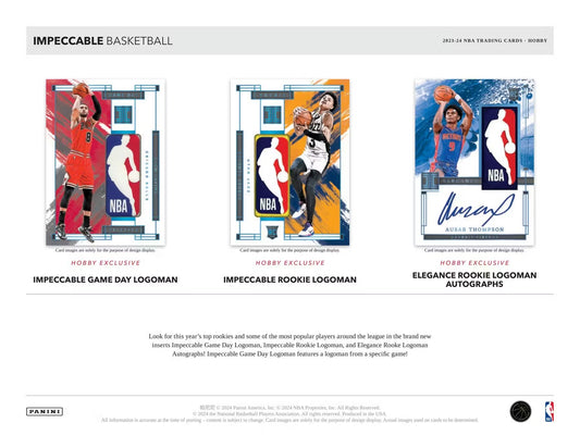 2023-24 Panini Impeccable NBA HOBBY Box - Baller Collectables