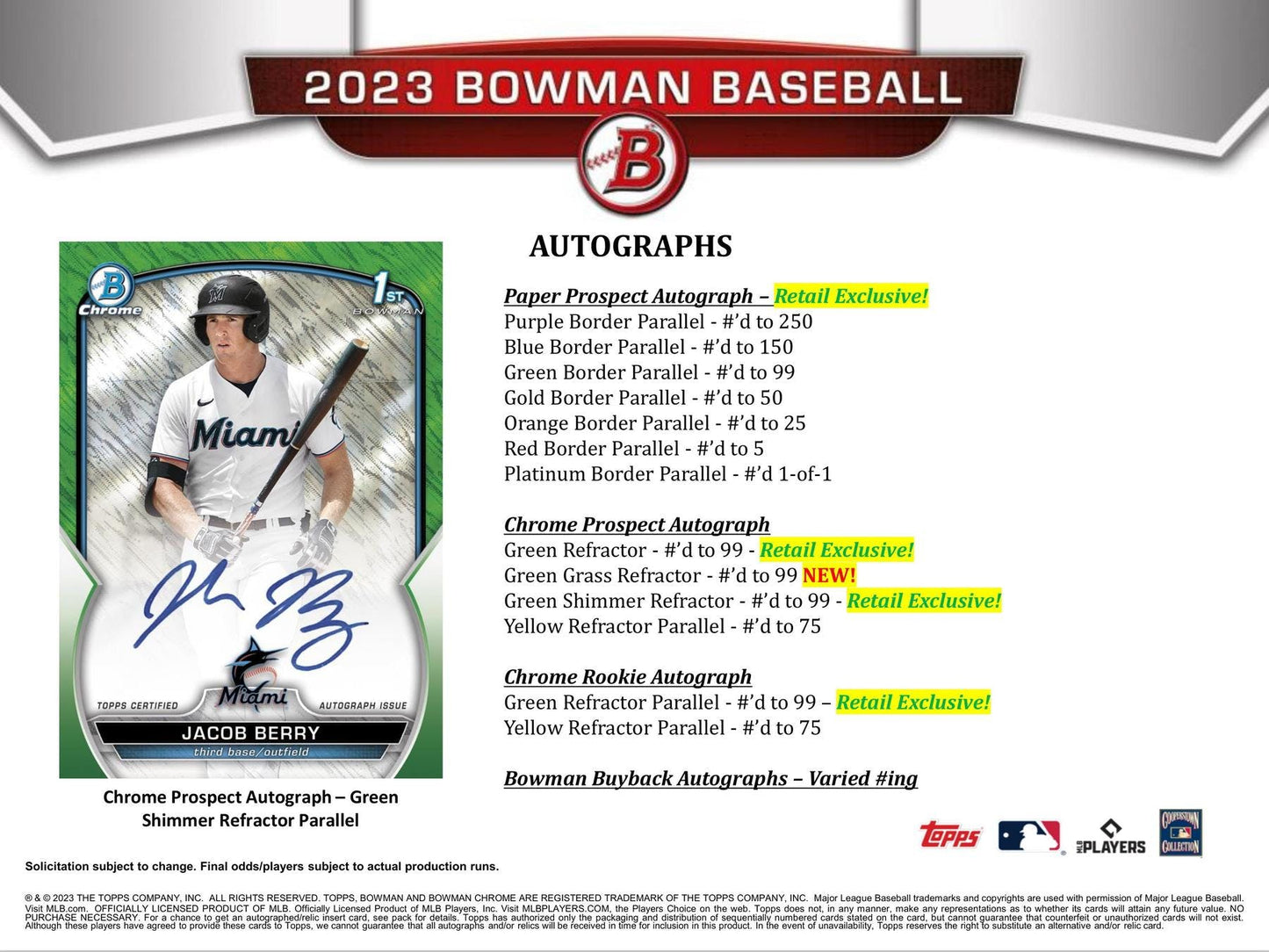 2022-23 Bowman MLB Baseball Blaster Box - Baller Collectables