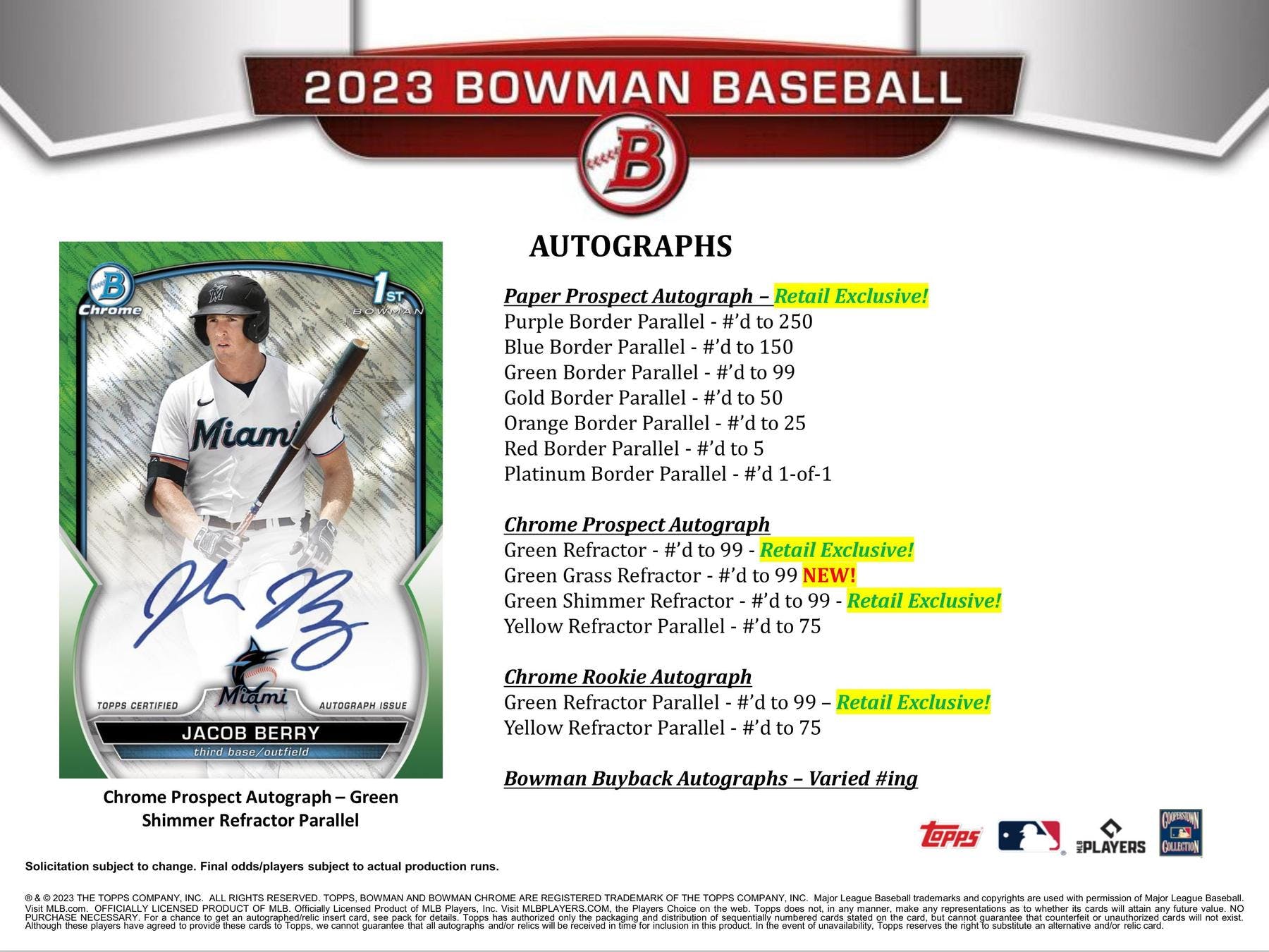 2022-23 Bowman MLB Baseball Blaster Box - Baller Collectables