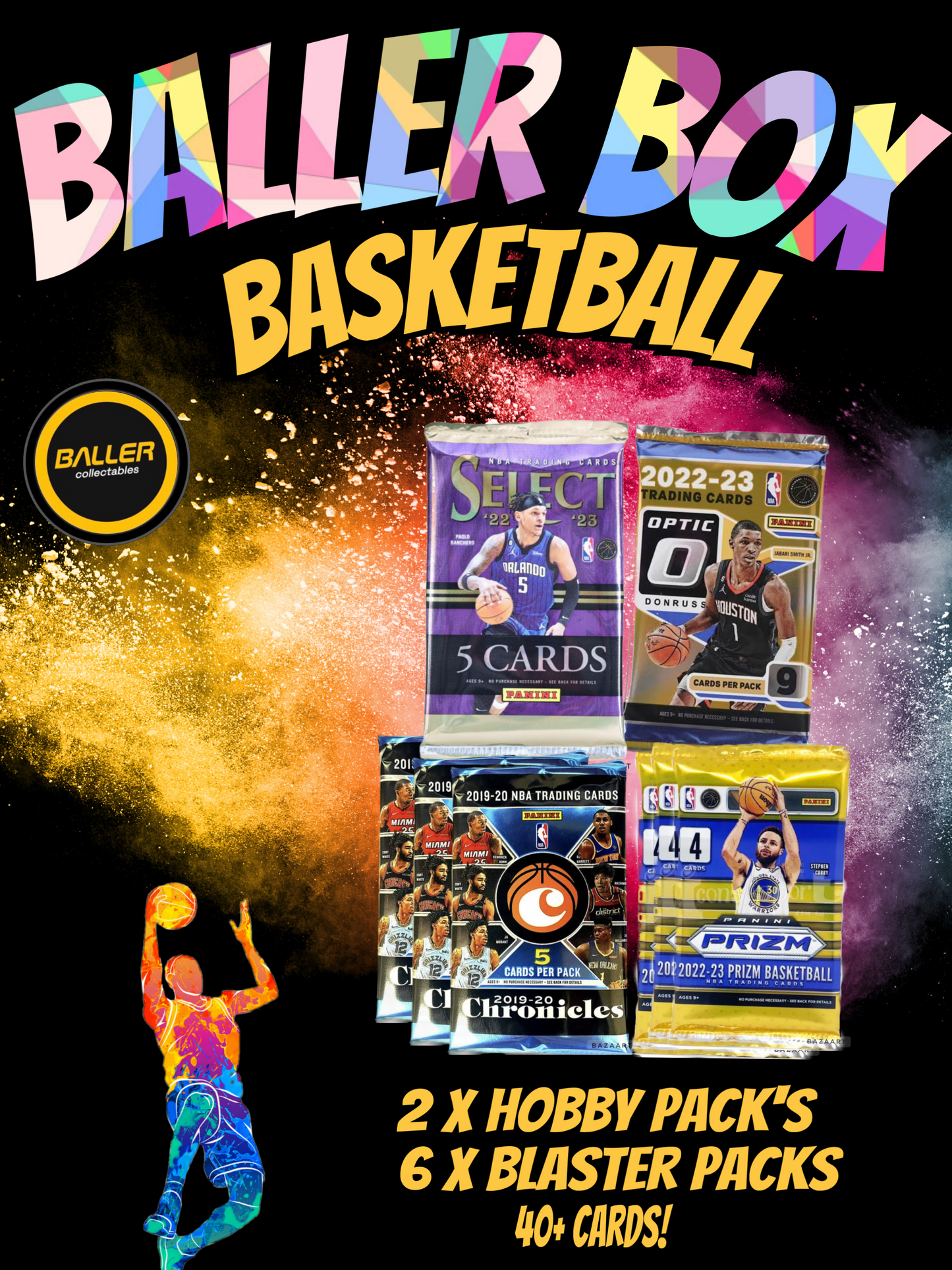 BALLER BOX Basketball Edition. Great VALUE! - Baller Collectables