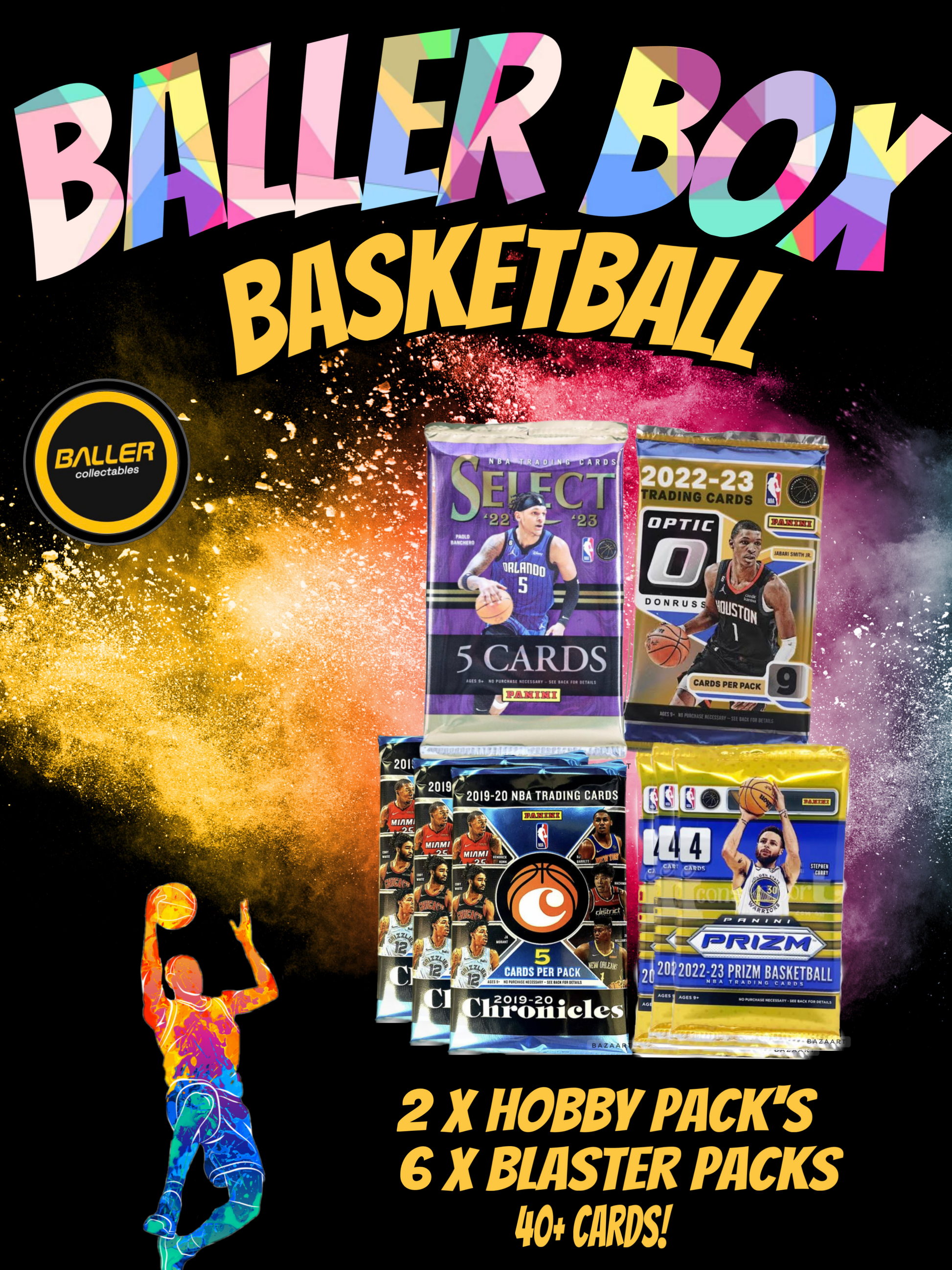 BALLER BOX Basketball Edition. Great VALUE! - Baller Collectables