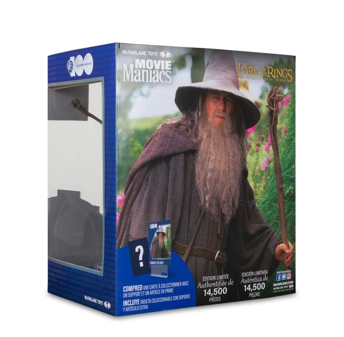 Movie Maniacs The Lord Of The Rings Gandalf The Grey Figure McFarlane - Baller Collectables