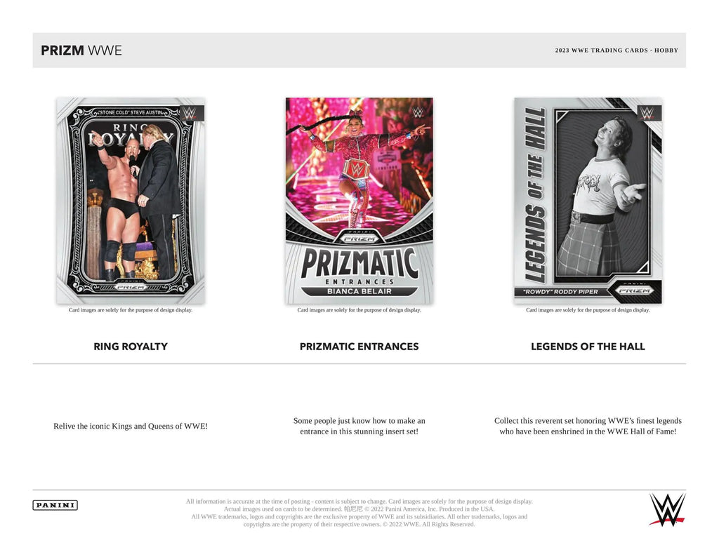 2023 Panini Prizm WWE Hobby Box - Baller Collectables