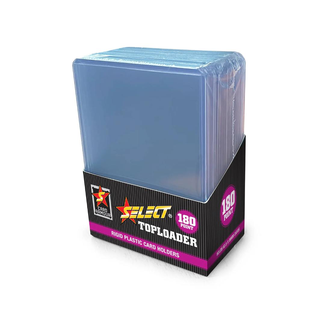 Select Card Armour 180pt Top Loaders 10 Pack