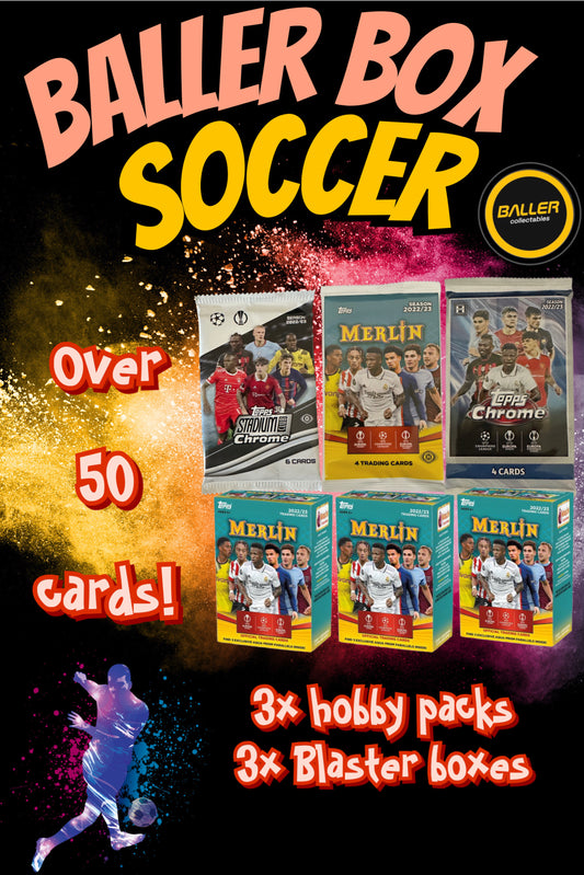 BALLER BOX Soccer Edition. Great VALUE! - Baller Collectables