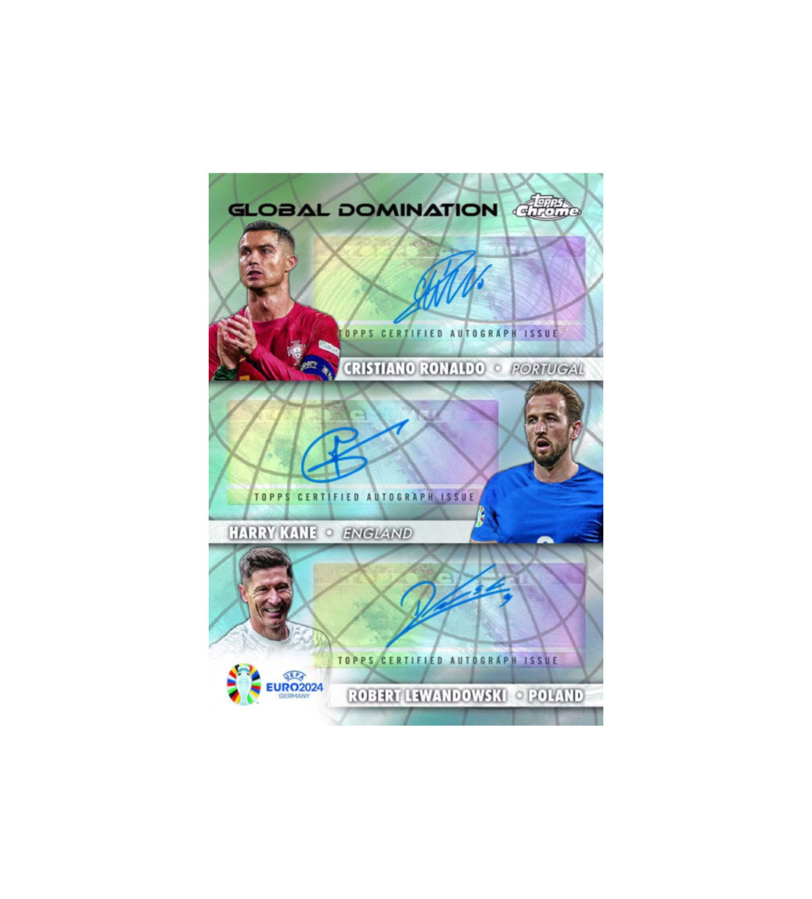 2023-24 Topps Chrome EURO Soccer HOBBY Box - Baller Collectables