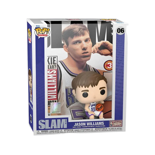 NBA SLAM Jason Williams Funko Pop! Cover Figure with Case #06 - Baller Collectables