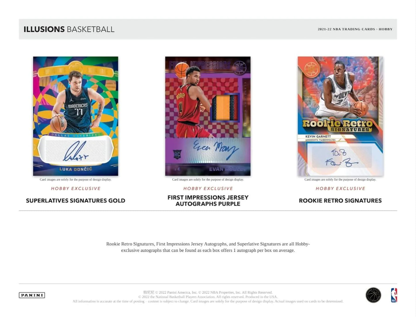 2021-22 Panini Illusions NBA HOBBY Box - Baller Collectables