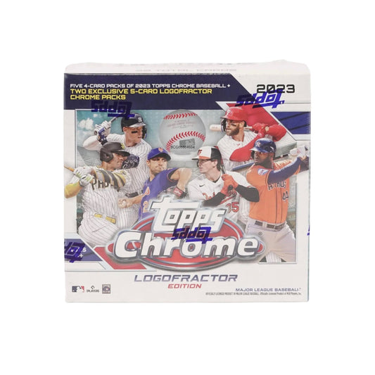 2023 Topps Bowman Chrome Logofractors MLB Baseball HOBBY Box - Baller Collectables