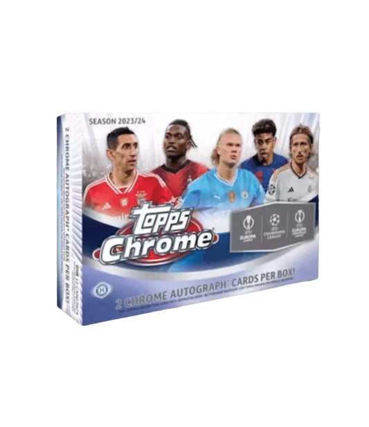 2023-24 Topps Chrome UEFA Club Competitions Breakers Delight Case - Baller Collectables