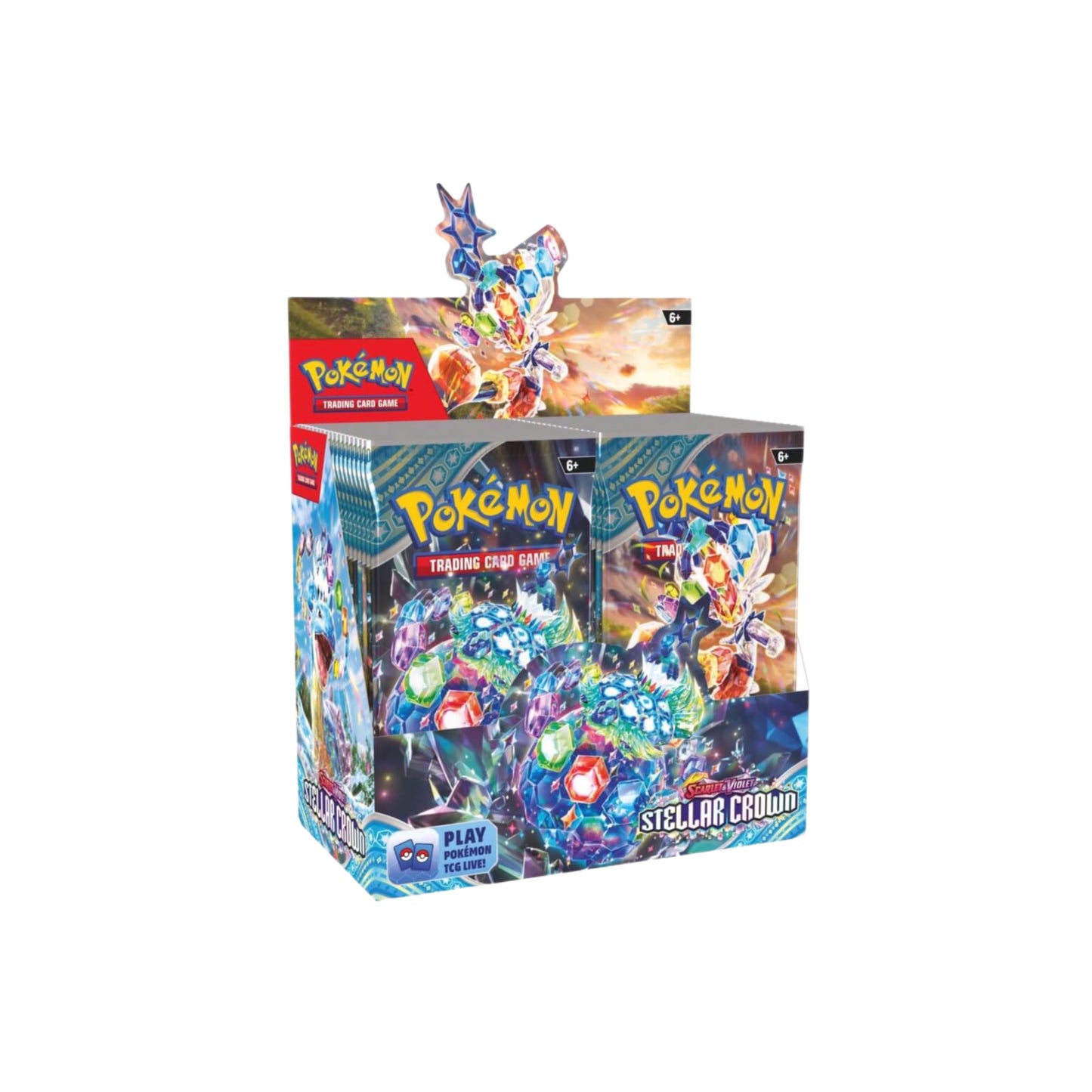 Pokemon TCG: Scarlet & Violet Stellar Crown Booster Box - Baller Collectables