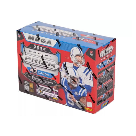 2023 Panini Prizm Football Hobby Mega Box (Purple Pulsar Prizms) - Baller Collectables