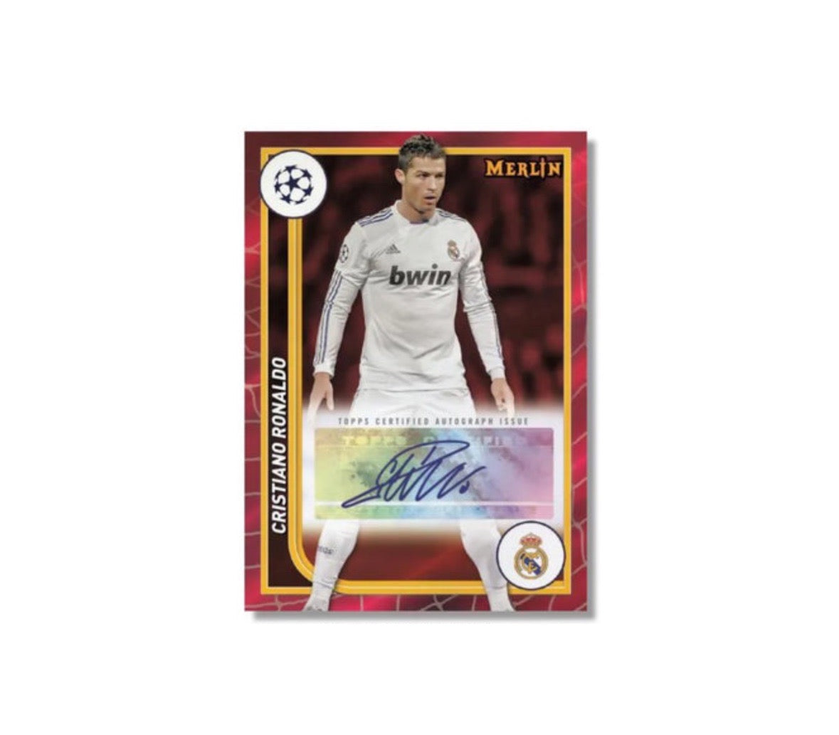 2023-24 Topps UEFA Merlin Soccer Chrome HOBBY Box - Baller Collectables