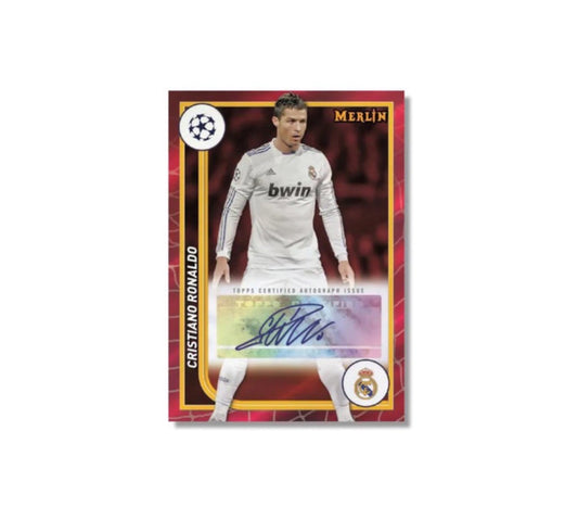 2023-24 Topps UEFA Merlin Soccer Chrome HOBBY Box - Baller Collectables