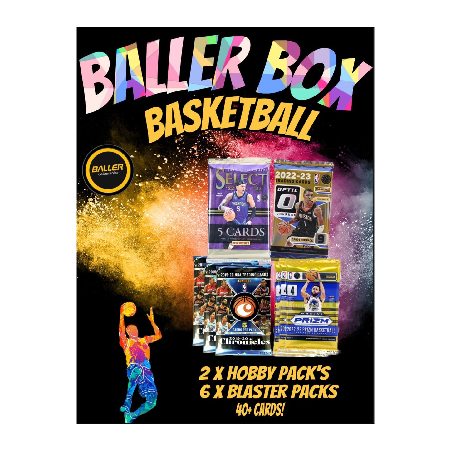BALLER BOX Basketball Edition. Great VALUE! - Baller Collectables