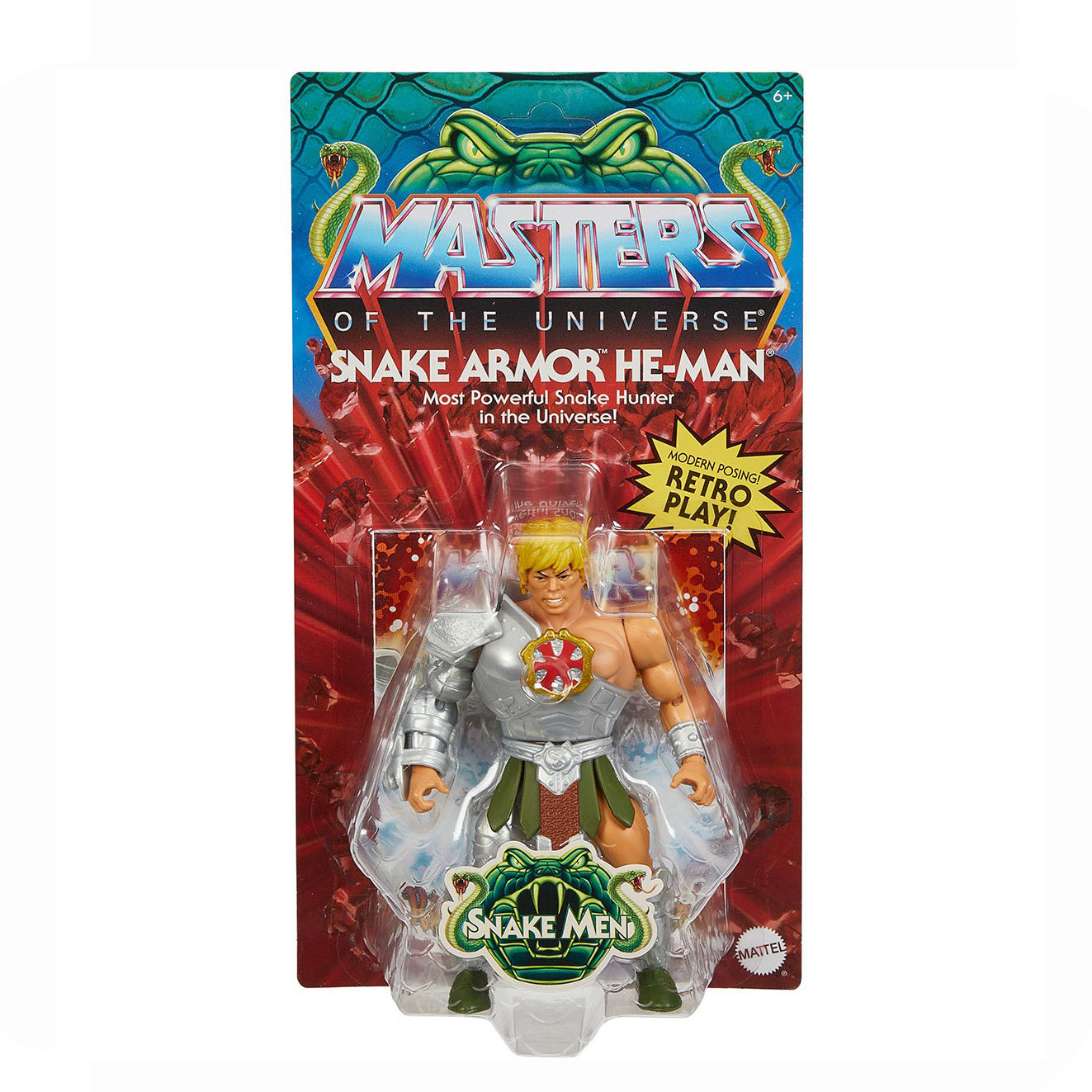 Masters of the Universe Origins Snake Armor He-Man Action Figure - Baller Collectables
