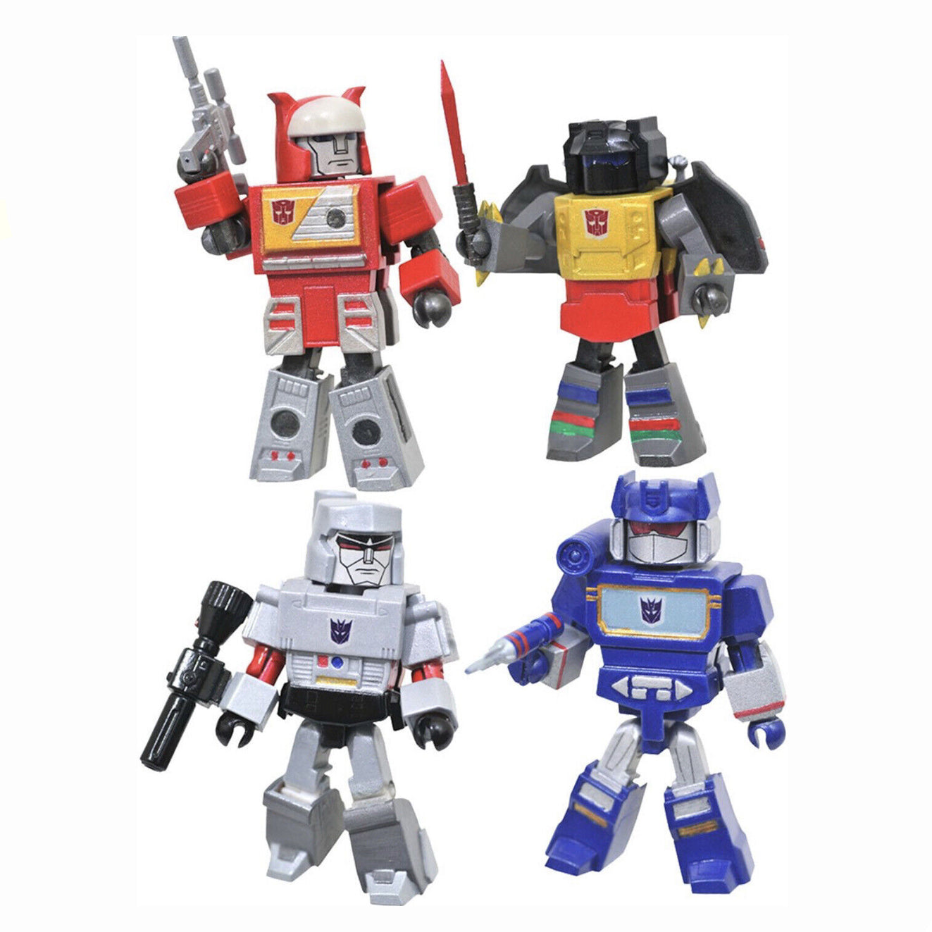 Transformers Mini Mates Mini-Figures Series 2 Box-set. Megatron, Sound scream and Others - Baller Collectables