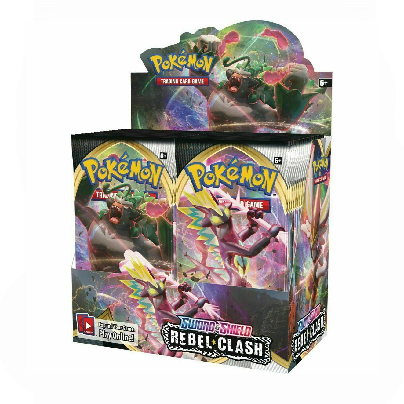 Pokémon Sword and Shield Rebel Clash Pack - Baller Collectables