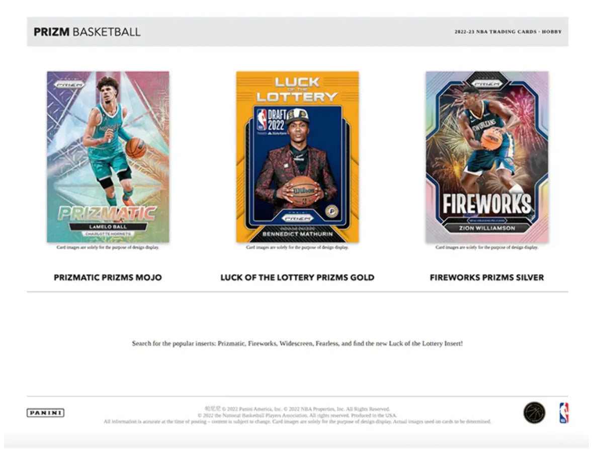 2022-23 Panini Prizm NBA HOBBY Box - Baller Collectables