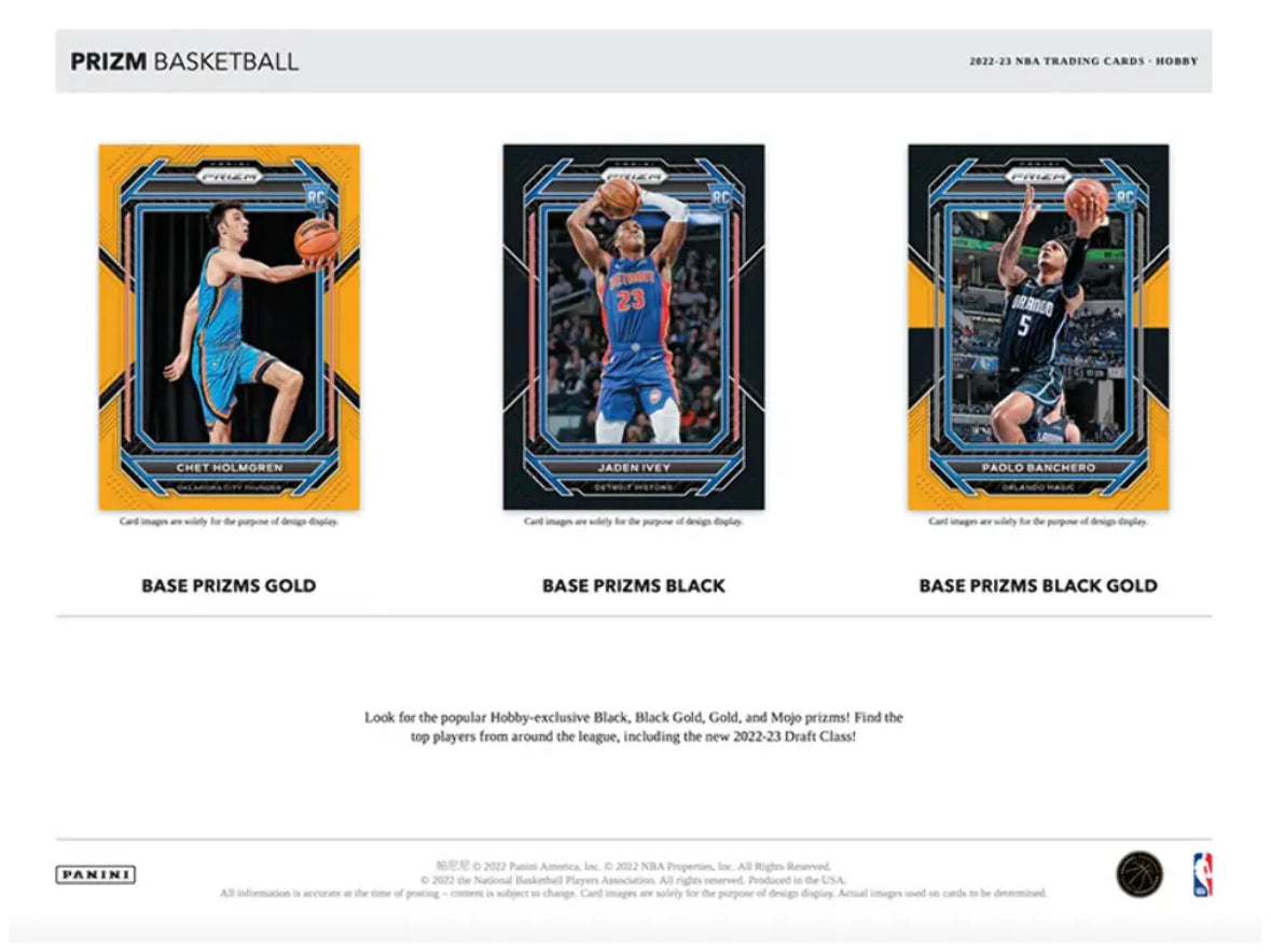 2022-23 Panini Prizm NBA HOBBY Box - Baller Collectables