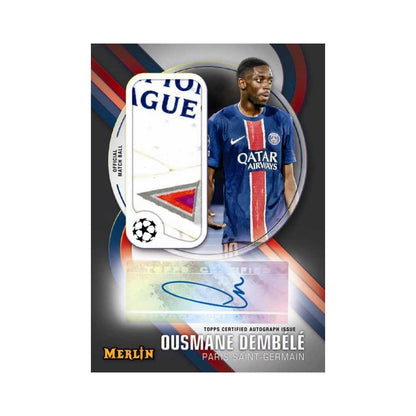 2024-25 Topps Merlin UEFA Club Competitions Soccer Value Box