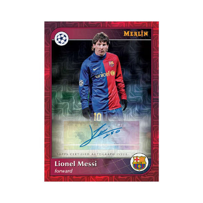 2024-25 Topps Merlin UEFA Club Competitions Soccer Value Box
