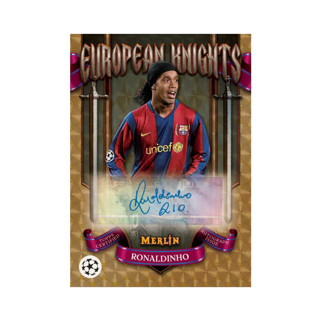 2024-25 Topps Merlin UEFA Club Competitions Soccer Value Box