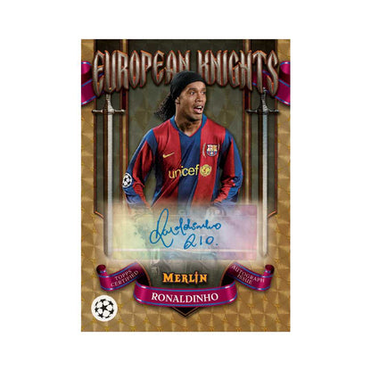2024-25 Topps Merlin UEFA Club Competitions Soccer Value Box