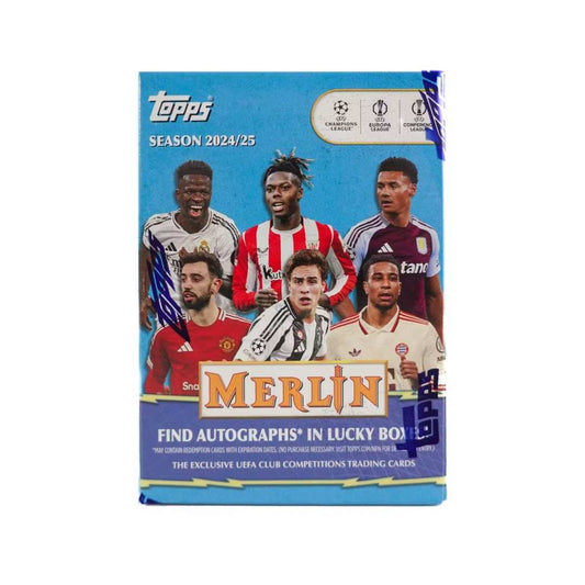 2024-25 Topps Merlin UEFA Club Competitions Soccer Value Box
