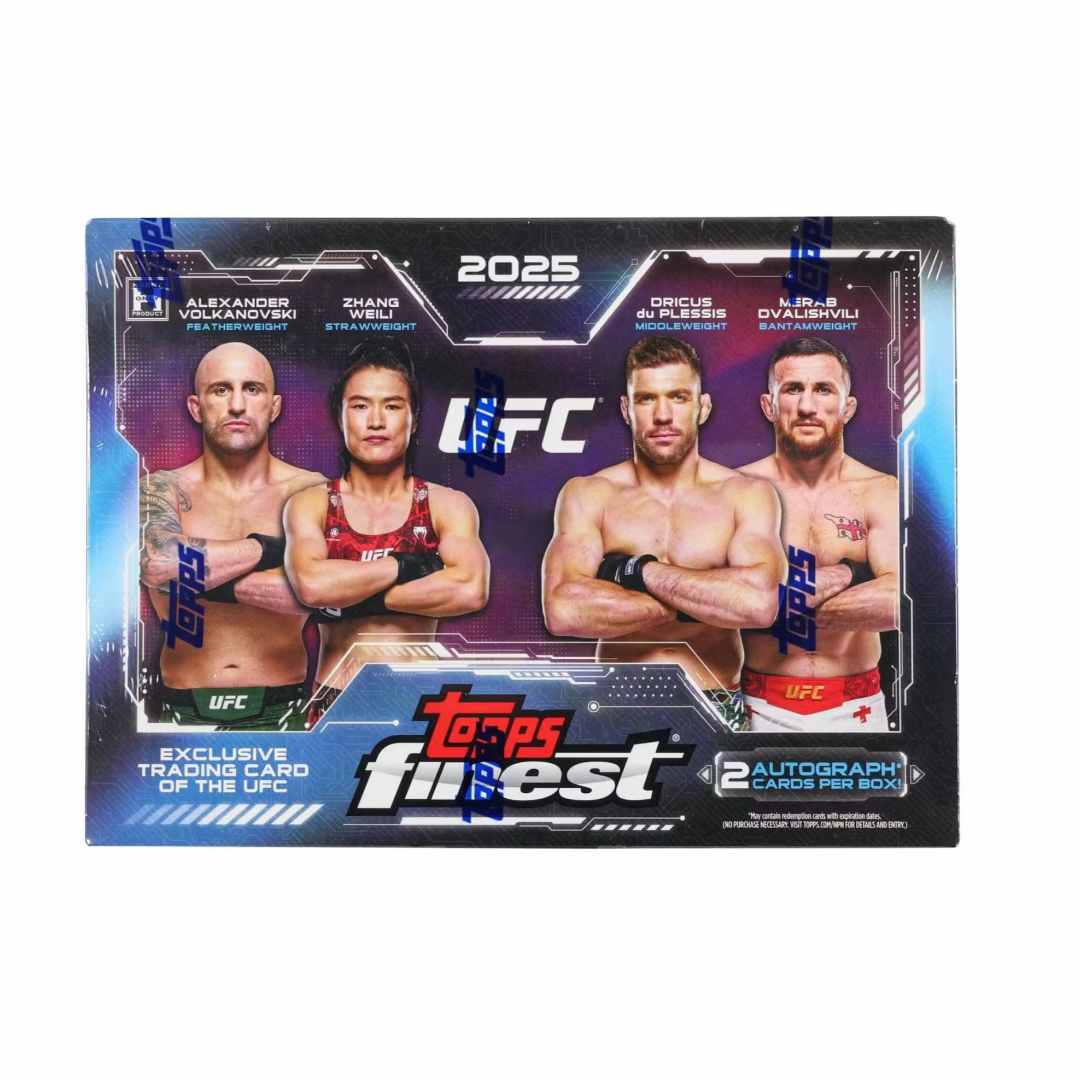 2025 Topps Finest UFC Hobby Box