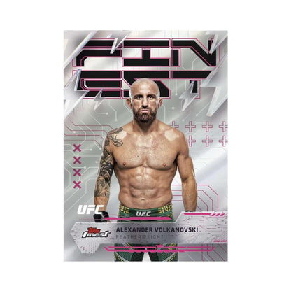 2025 Topps Finest UFC Hobby Box